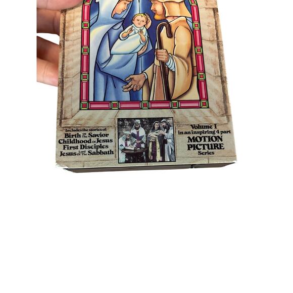 Jesus VHS Tape 1979 Motion Picture Vintage Religious Faith-Based Movie - Picture 2 of 10